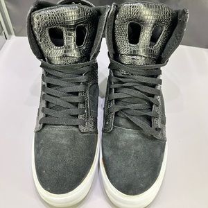Supra Skytop 2 black sued gator